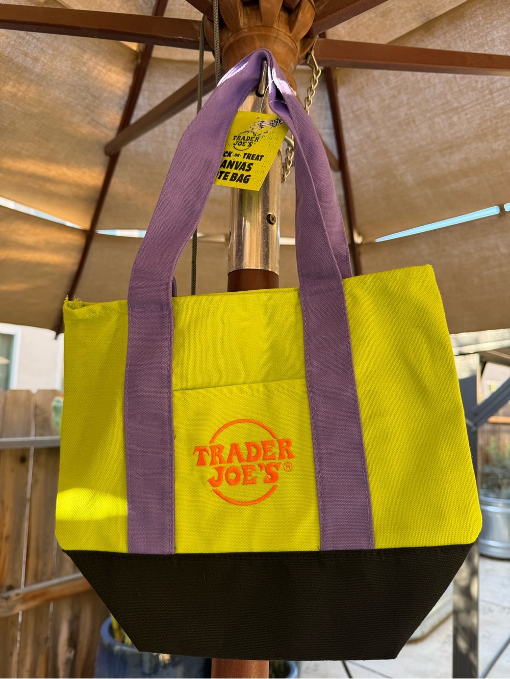 Trick or Treat Trader Joe’s Mini Tote